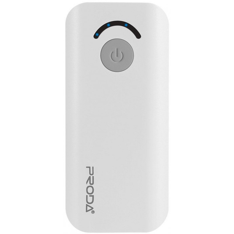 Power Bank Remax Proda E5 Li-Polymer 5000 mAh / Blanc