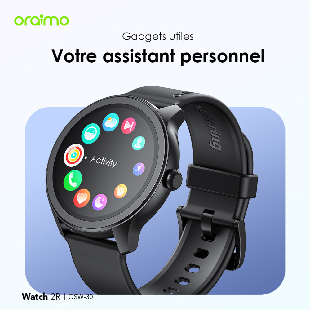MONTRE CONNECTÉE Oraimo OSW-30 / Noir