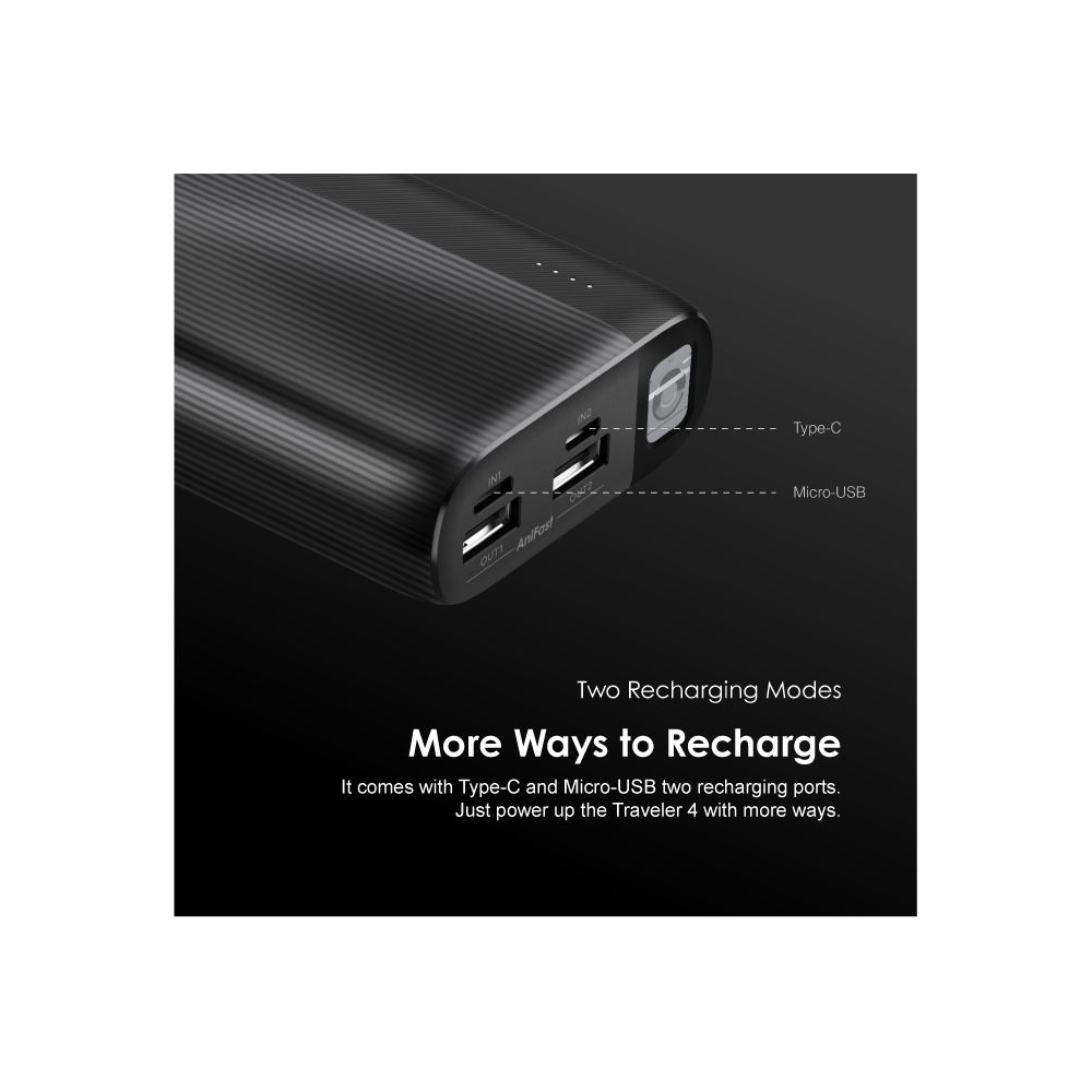 Power Bank ORAIMO OPB-P204D 20000 mAh - Noir