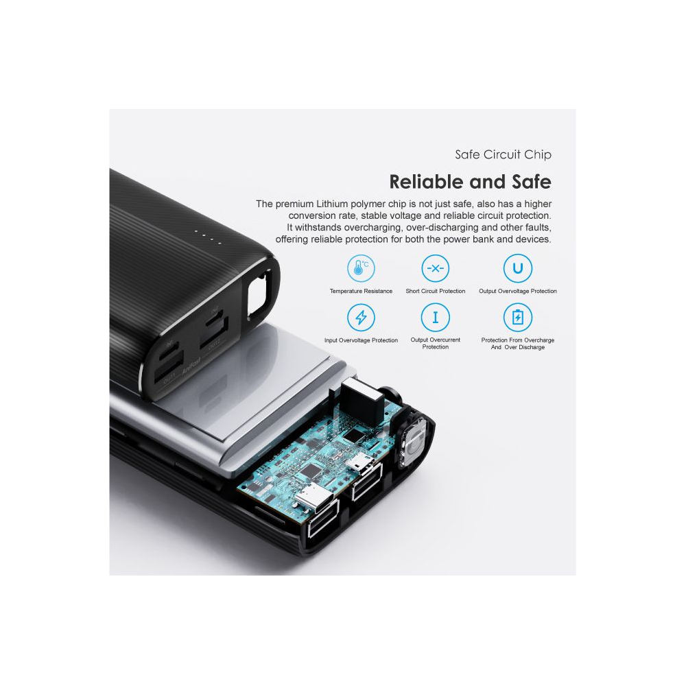 Power Bank ORAIMO OPB-P204D 20000 mAh - Noir