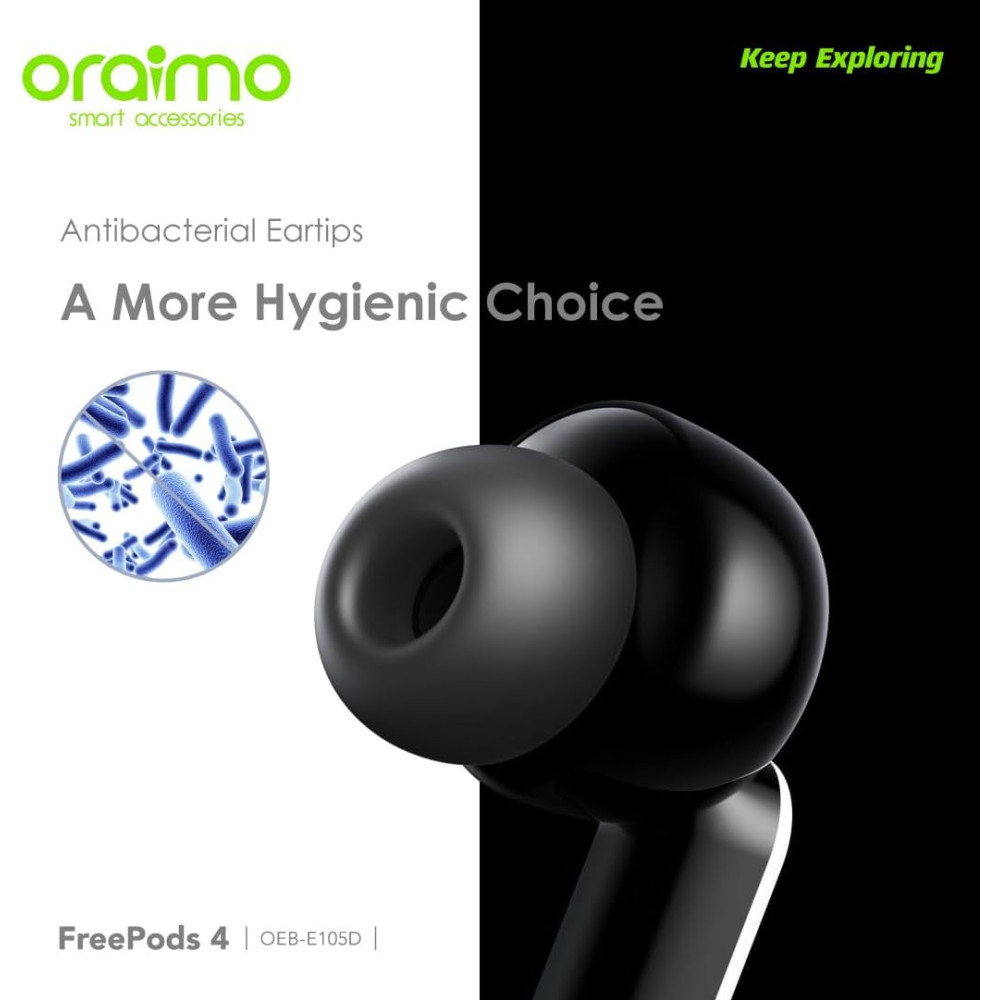 ECOUTEUR SANS FIL OEB-E105D ORAIMO / Noir