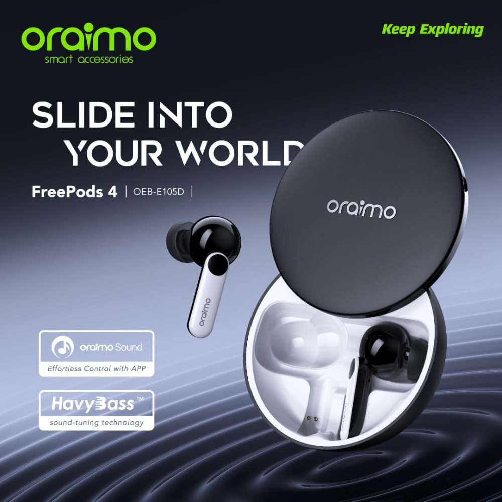 ECOUTEUR SANS FIL OEB-E105D ORAIMO / Noir
