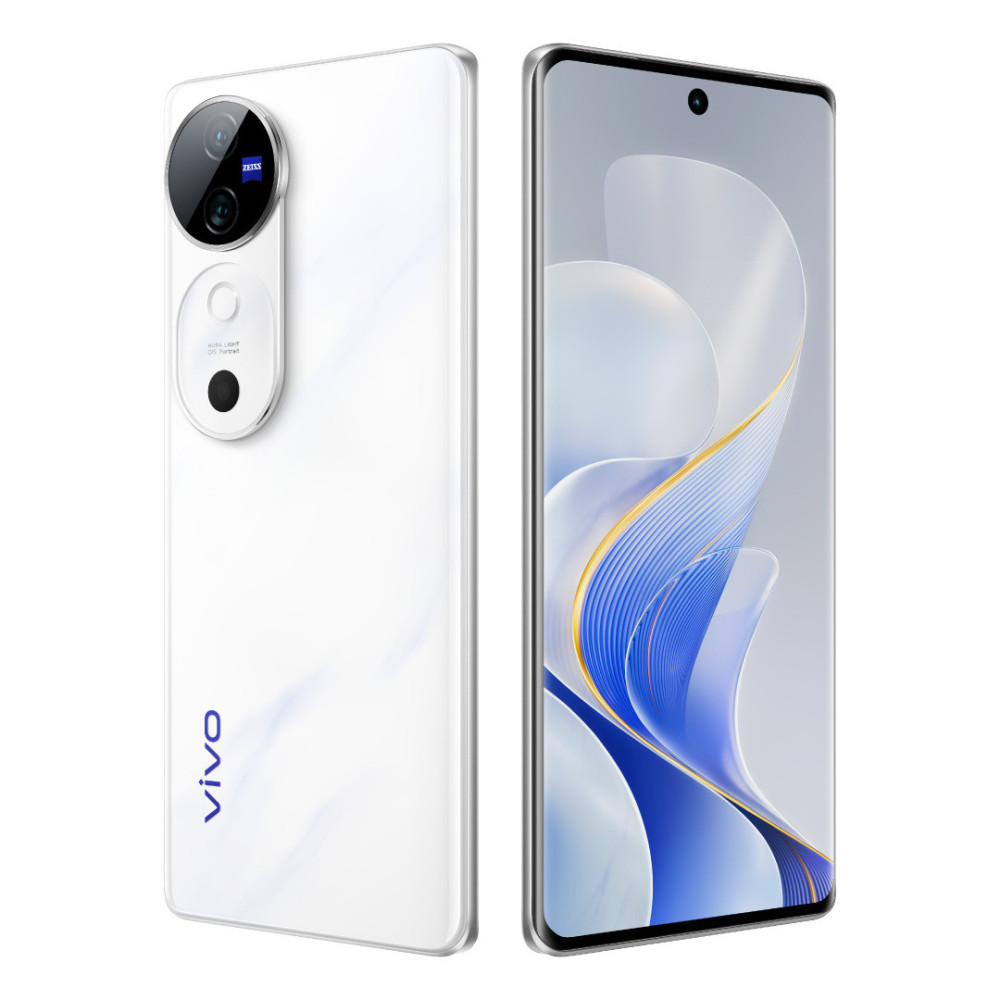 Smartphone VIVO V40 5G / 24 Go / 256 Go / Blanc AVEC 100 DT BON DE RÉDUCTION
