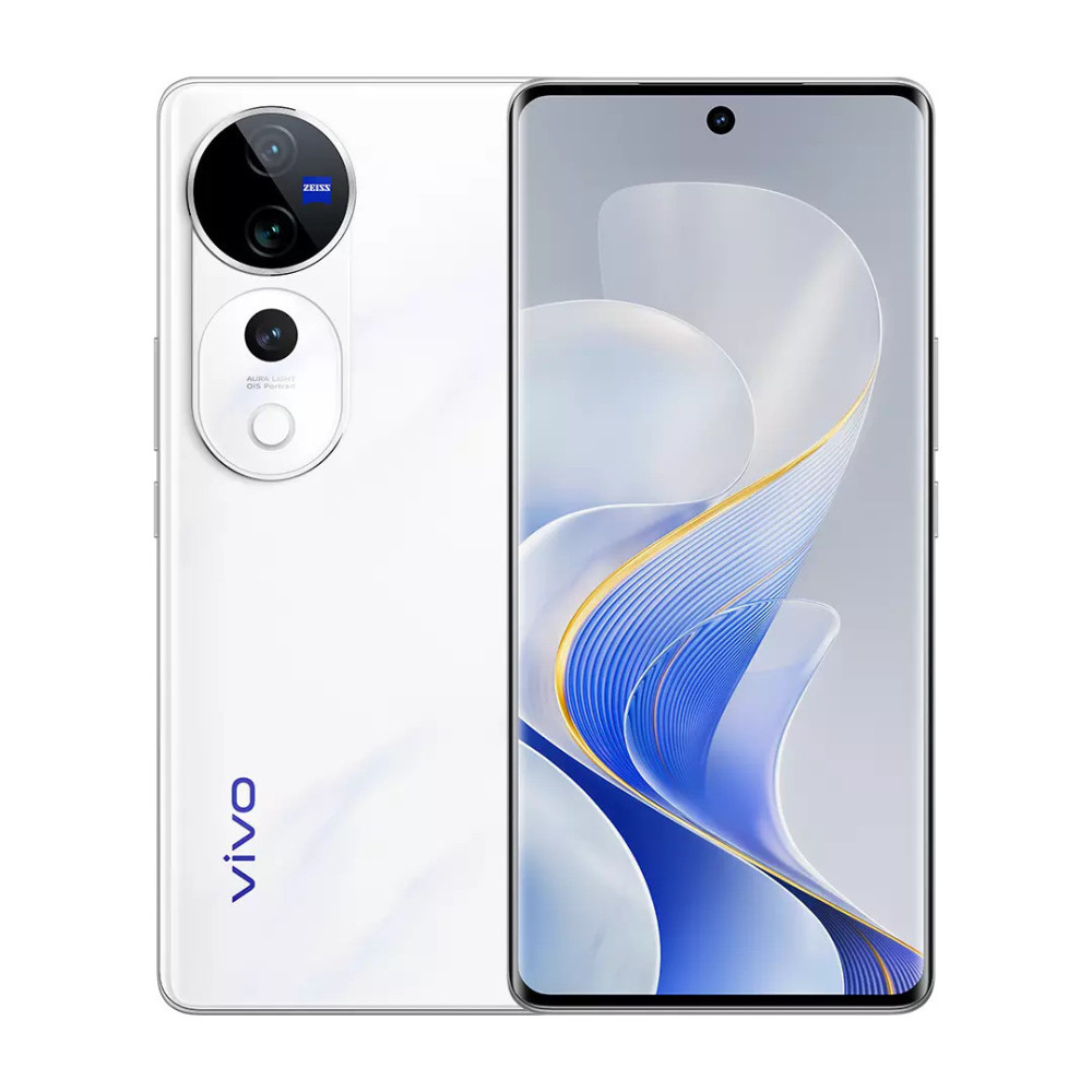 Smartphone VIVO V40 5G / 24 Go / 256 Go / Blanc AVEC 100 DT BON DE RÉDUCTION