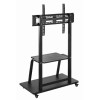 Support TV au sol avec roulettes 37" - 100" / Noir