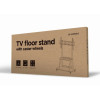 Support TV au sol avec roulettes 37" - 100" / Noir