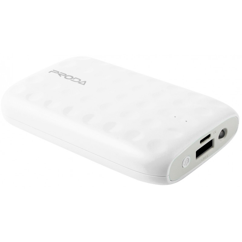 Power Bank Remax Proda Lovely Power Box Li-Polymer 10000 mAh / Blanc