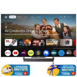 TV TELEFUNKEN 75" QLED TELEFUNKEN G4E  GOOGLE TV 4K