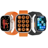 Smartwatch 8 Ultra multifonction SW8 PRO MAX / Orange et Noir