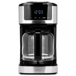 Cafetière électrique programmable LIVOO 1.8L
