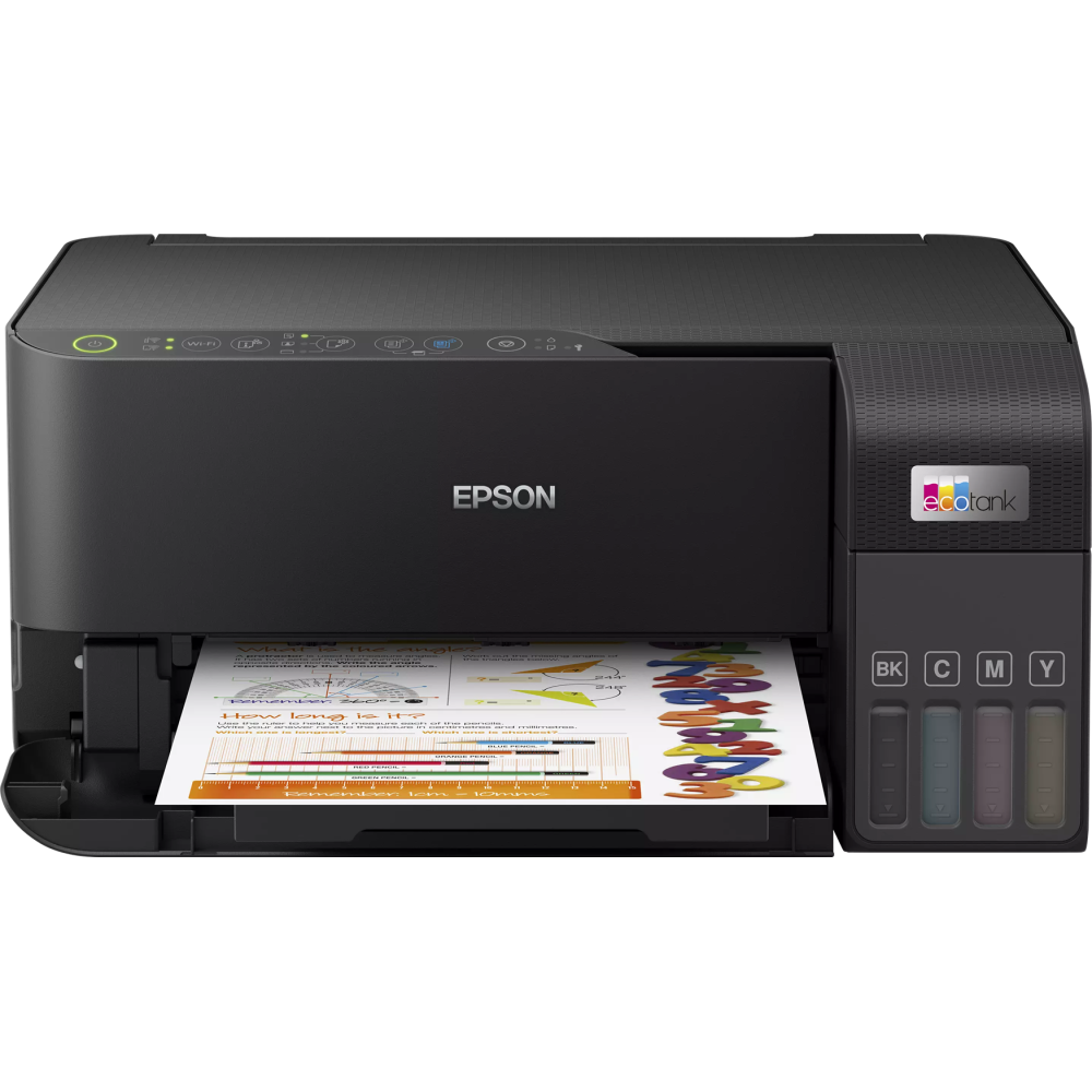 Imprimante jet d'encre multifonction Epson EcoTank L3550 / Couleur / A4 / Wi-Fi / Noir