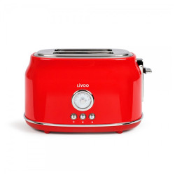 Grille Pain LIVOO DOD181R 815W - Rouge