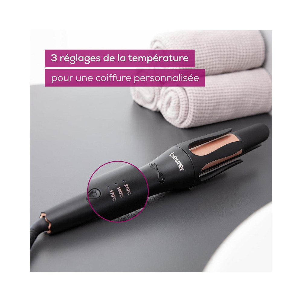 Fer à boucler BEURER Automatique 210°C - Noir