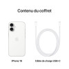 Apple iPhone 16 128 Go 5G / Blanc