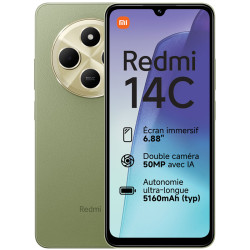 Smartphone XIAOMI Redmi 14C / 4GO /128GO / VERT