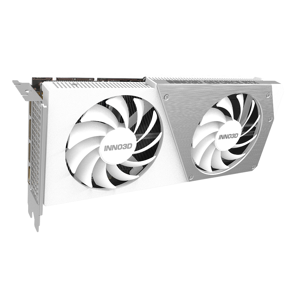 Carte Graphique INNO3D GEFORCE RTX 4060 Ti TWIN X2 OC WHITE / 8 Go GDDR6