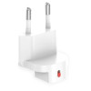 Chargeur mural multiport KSIX GaN 65 W PPS ultra rapide / Blanc