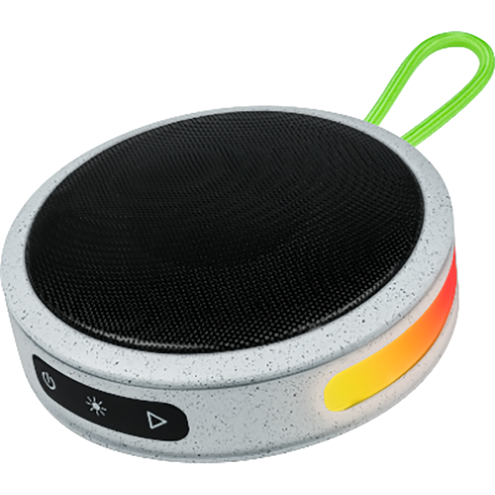 Enceinte Bluetooth PARTY NANO avec effets lumineux / Gris