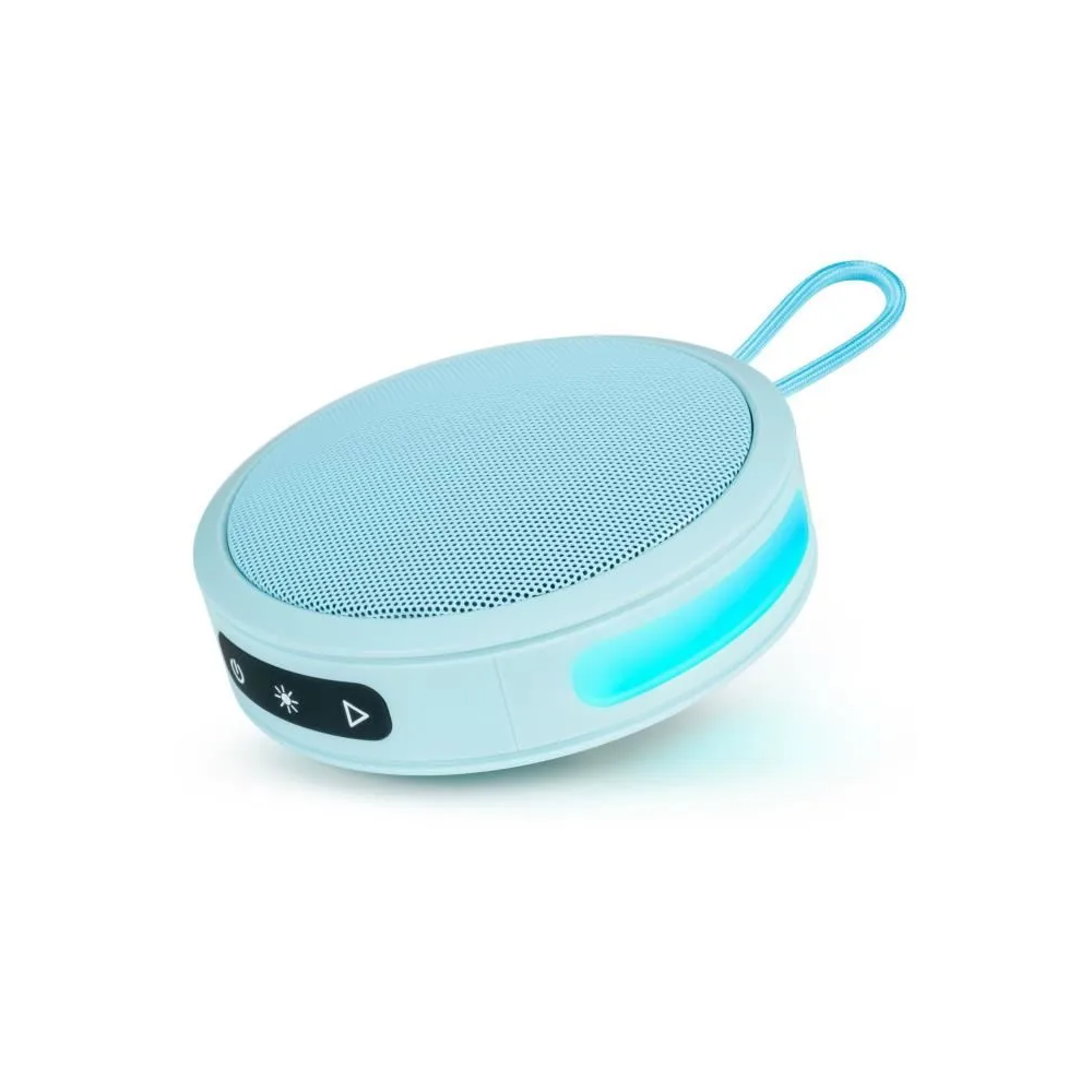 Enceinte Bluetooth PARTY NANO avec effets lumineux / Bleu