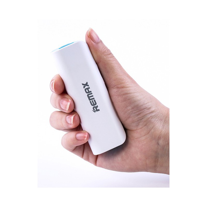 Power Bank Remax Mini White Li-Polymer 2600 mAh / Blanc