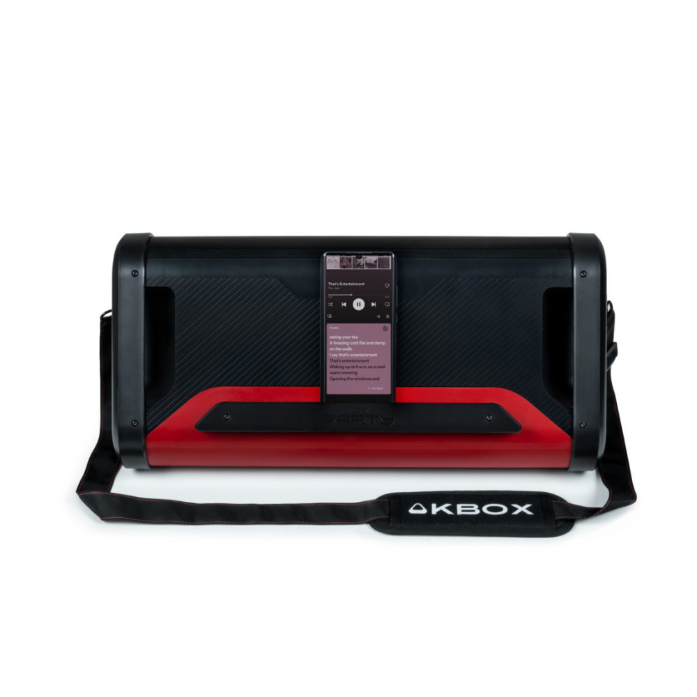 Enceinte sans fil lumineuse KBOX PARTYBTIPKBOX / 200W / Noir