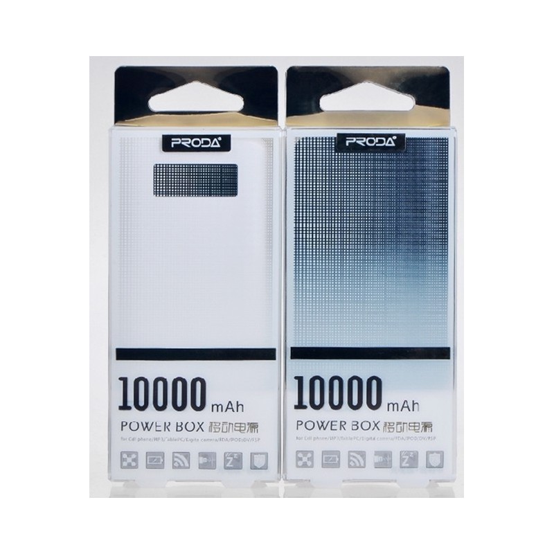 Power Bank Remax Proda Power Box Lithium 10000 mAh / Blanc