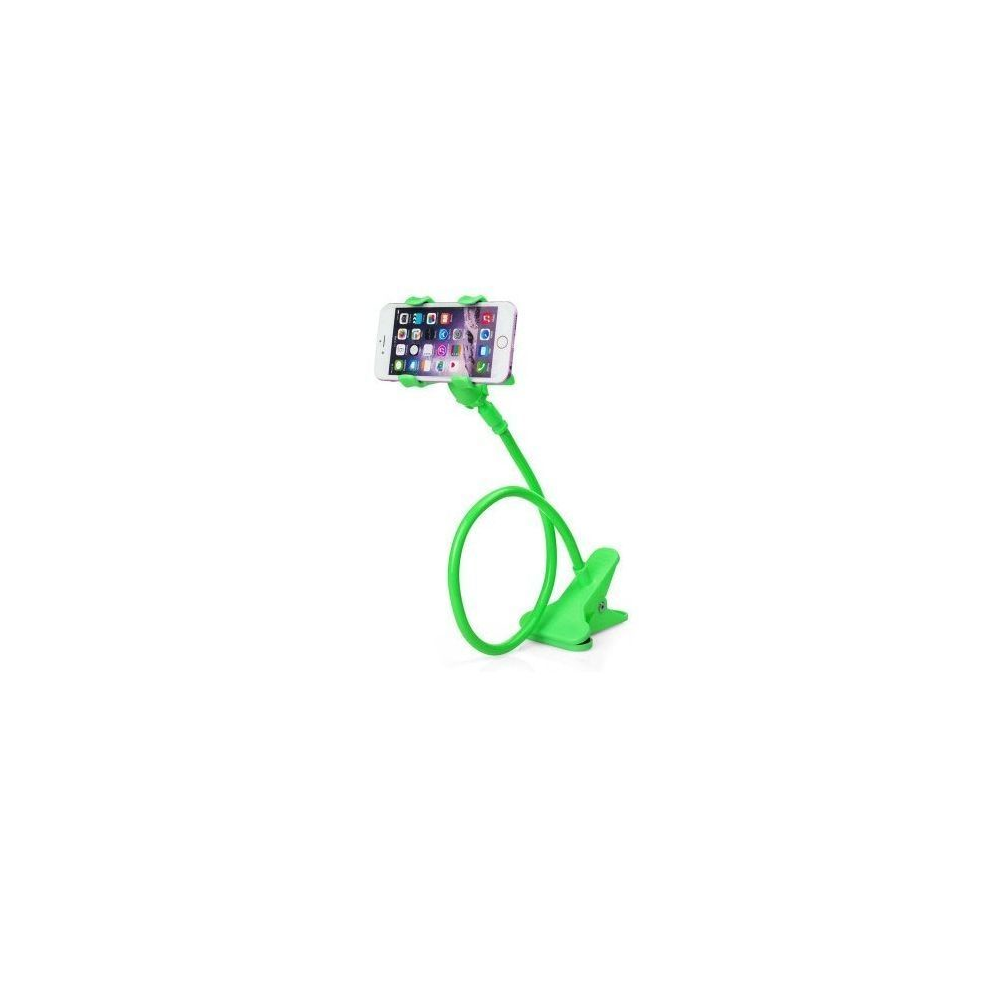 Support universel flexible pour Smartphone / Rotation à 360° / Vert