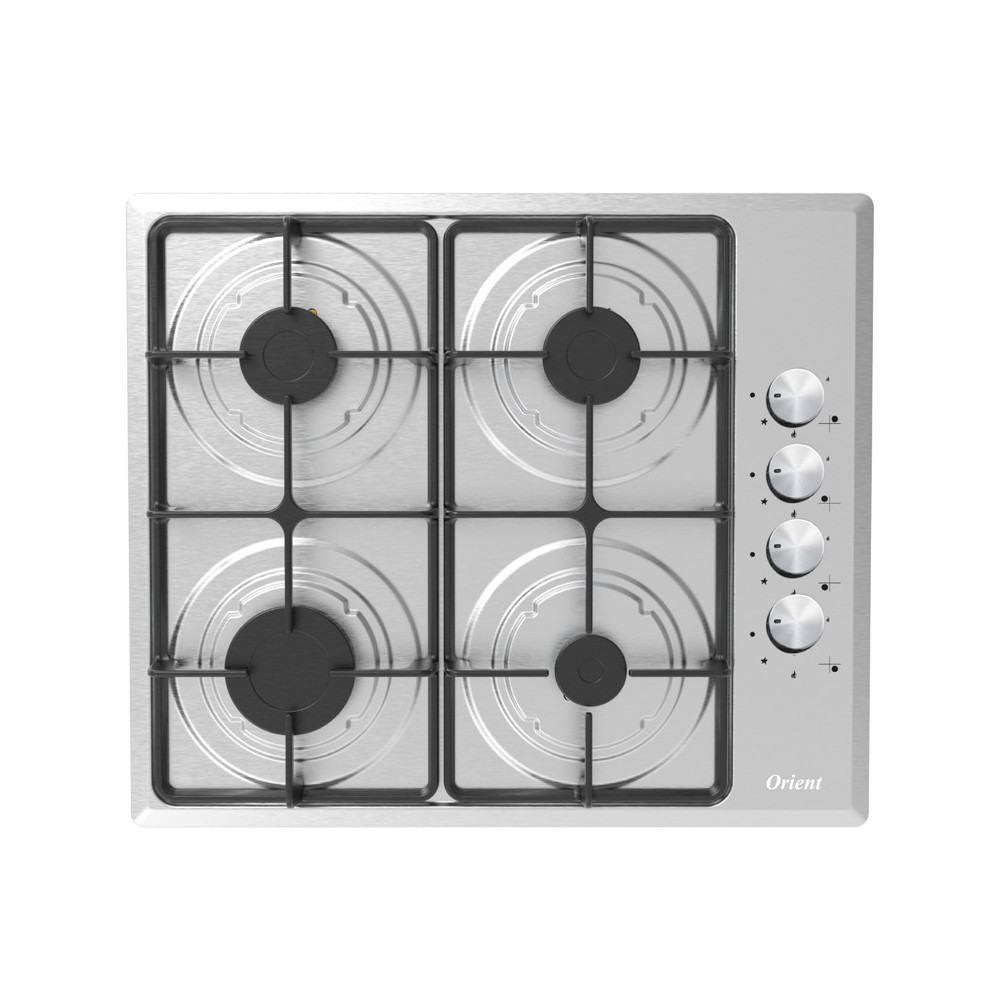 Plaque encastrable à Gaz Orient 4F 60cm avec fonte