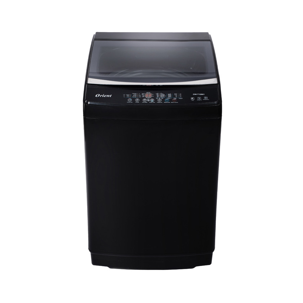 Machine à laver Orient OW-T12S01 / 12KG / Noir / OW-T12B01