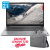 Pc Portable Lenovo IdeaPad 1 15AMN7 / Athlon Silver 7120U / 8 Go / 512 Go SSD / Windows 11 Pro / Gris Avec Sacoche Lenovo Offerte