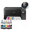 Imprimante jet d'encre multifonction Epson EcoTank L3550 / Couleur / A4 / Wi-Fi / Noir