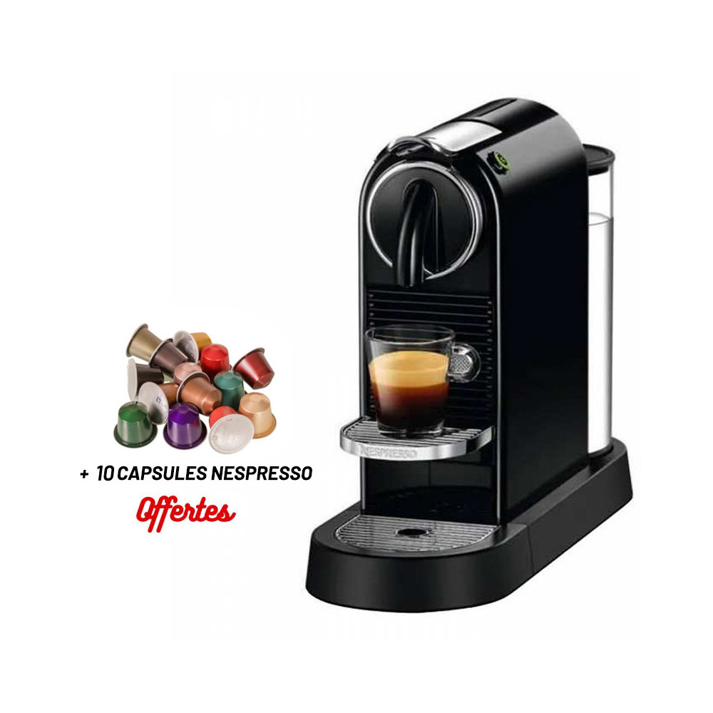 Machine à café Nespresso CitiZ D113 / Noir