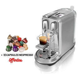 Machine à café Nespresso Métallique