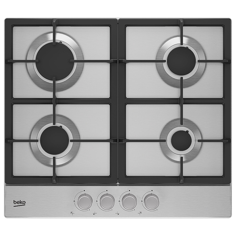 Plaque de cuisson encastrable Beko 4 Feux / Inox