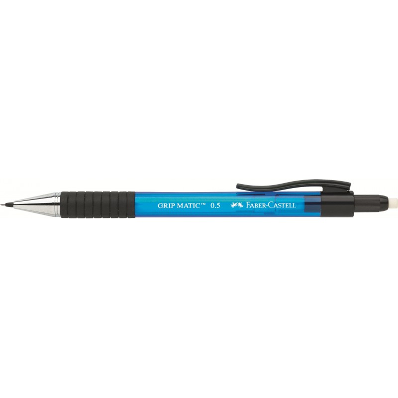 Porte-mine Faber-Castell Grip Matic 0.5 mm / Bleu