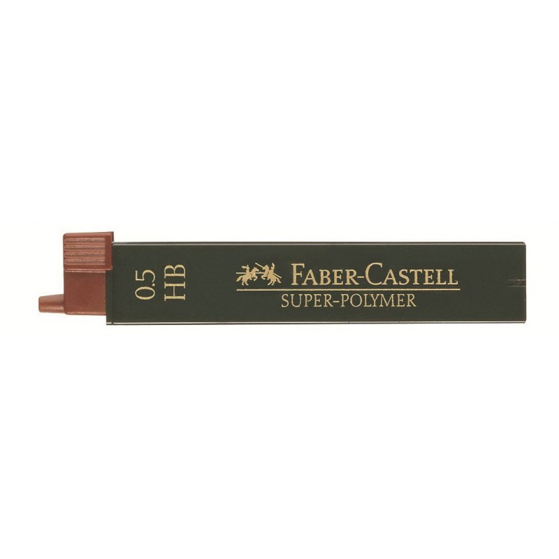 Recharge Porte-Mines Faber-Castell Super Polymer 0.5 HB 120500