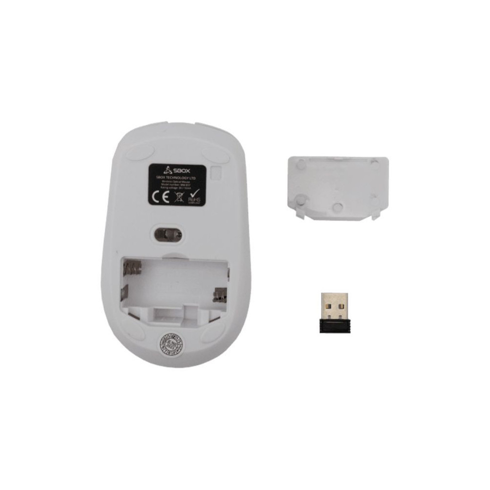 Souris Sans Fil SBOX WM-837 / Blanc