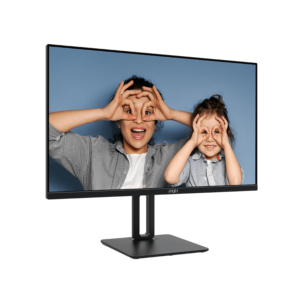 Écran MSI PRO MP275P 27" Full HD IPS / 100 Hz / Avec haut-parleurs / PIVOTANT 90° / Noir