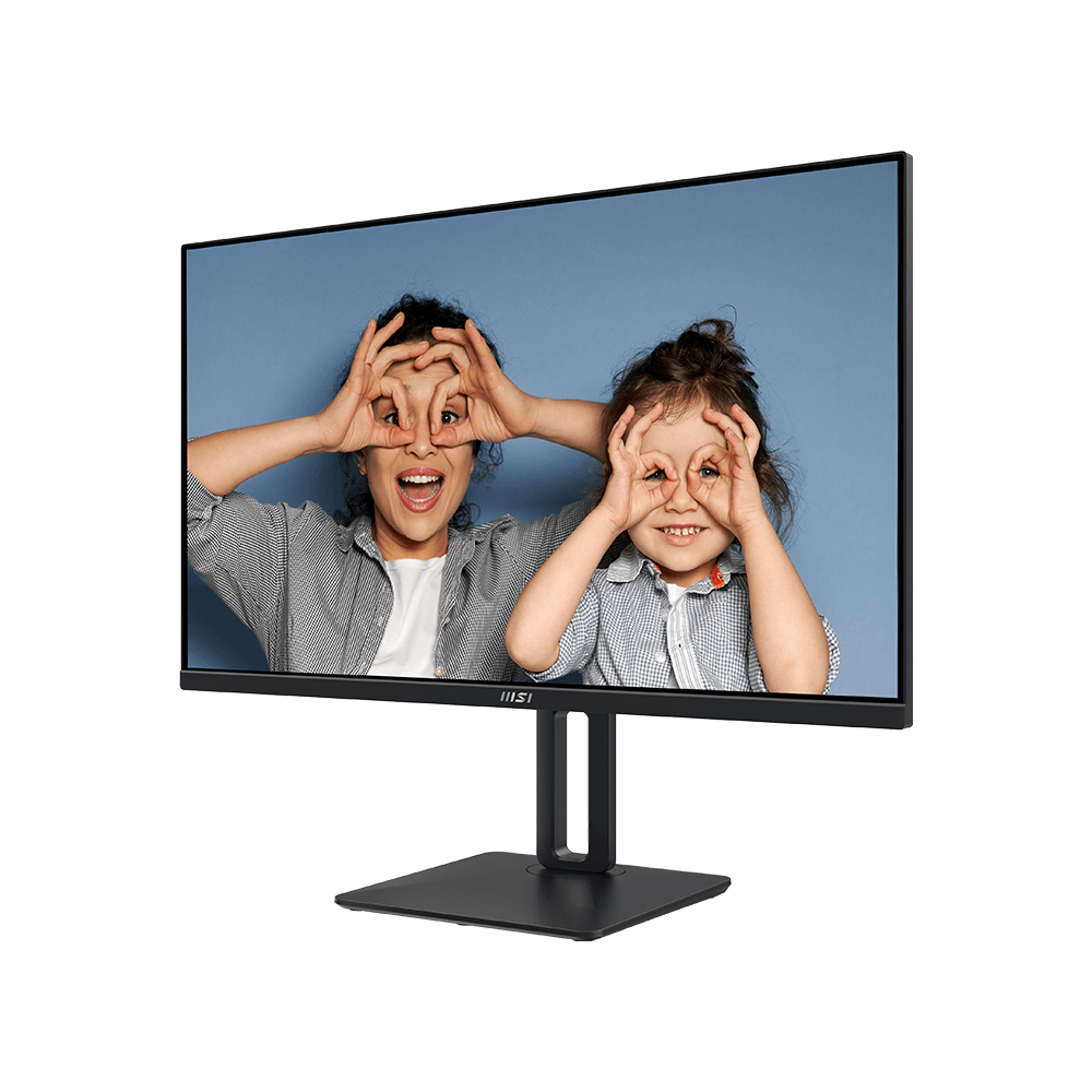 Écran MSI PRO MP275P 27" Full HD IPS / 100 Hz / Avec haut-parleurs / PIVOTANT 90° / Noir