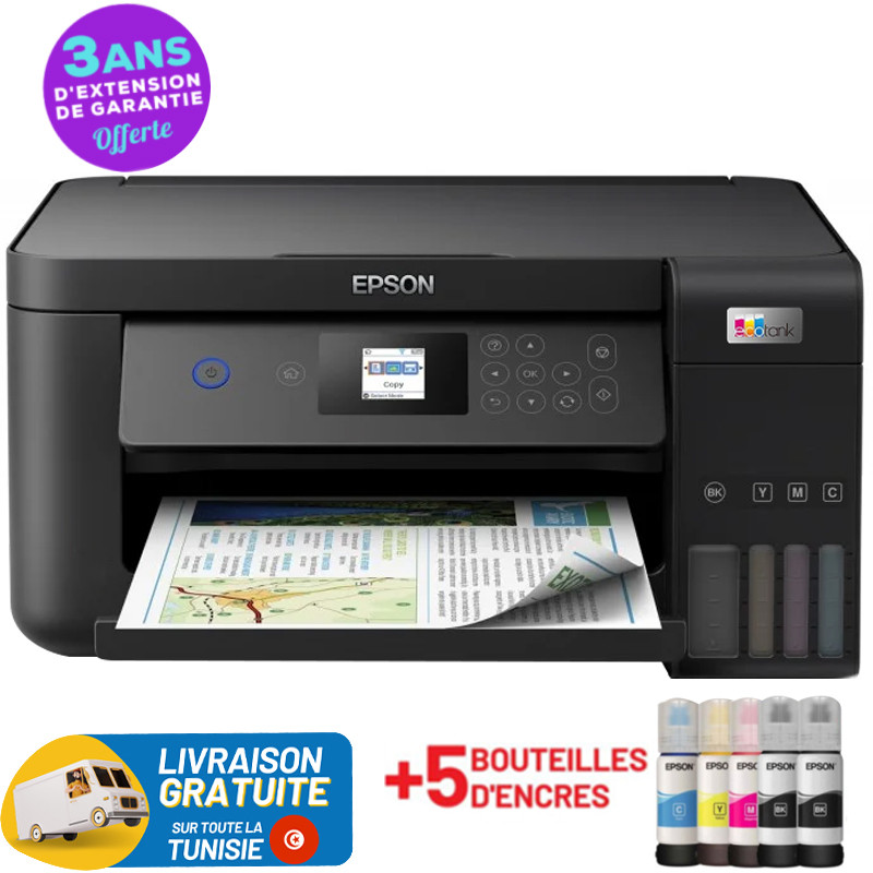 Imprimante Multifonction à réservoir intégré 3en1 couleur