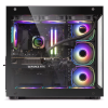 Boîtier Gamer Moyen Tour HYBROK TITAN EVO / ARGB / Noir