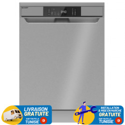 LAVE VAISSELLE SHARP 13 COUVERTS INOX
