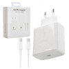 Adaptateur Secteur Super charge USB-C Vers USB-C / 45 W / Blanc