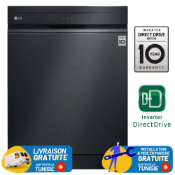 LAVE VAISSELLE LG 14 Couverts  MIDDLE BLACK