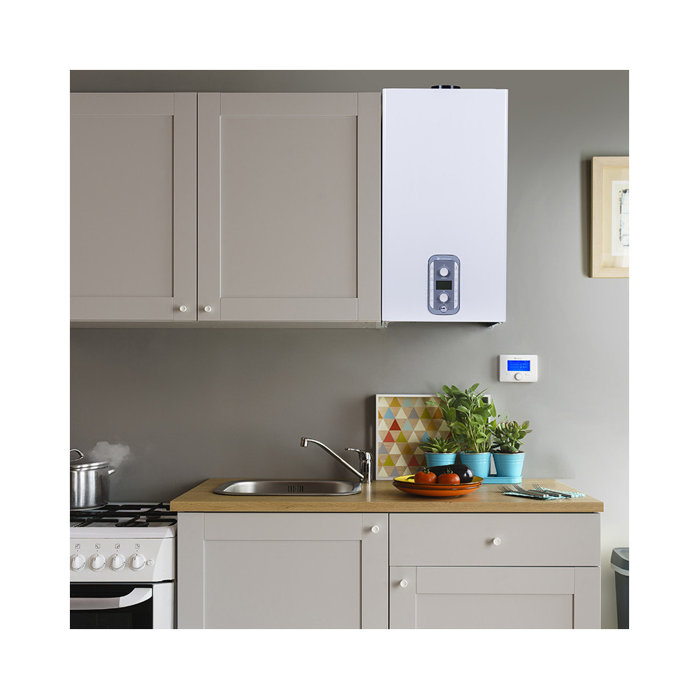 Chaudière murale Gaz Naturel Mixte a micro accumulation Chaffoteaux Pigma Ultra C 30FF