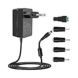 Chargeur Secteur ADAPTABLE DC réglable Pour Pc Portable 5A vers 24V 5A JNT-2403000