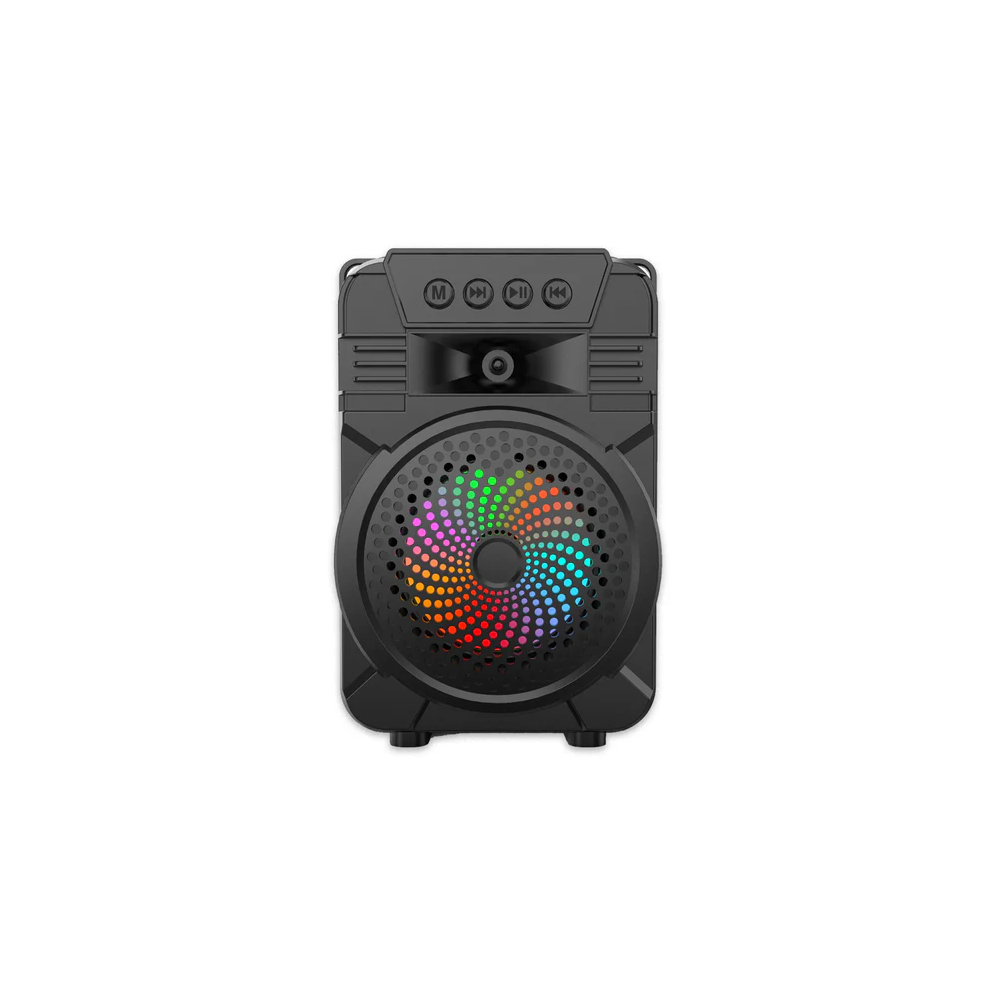 Haut parleur Sans Fil ZQS 1431 Avec Des Lumières Colorées / Noir