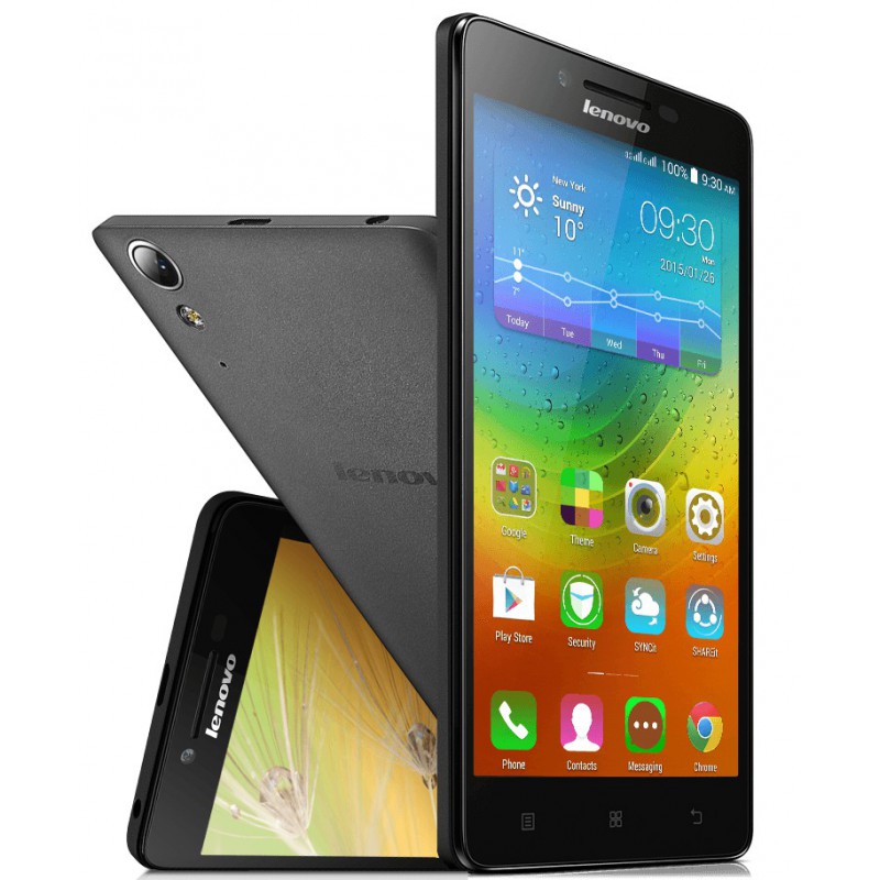 Téléphone Portable Lenovo A6000 / Double SIM + Puce DATA + Film de protection + Coque??