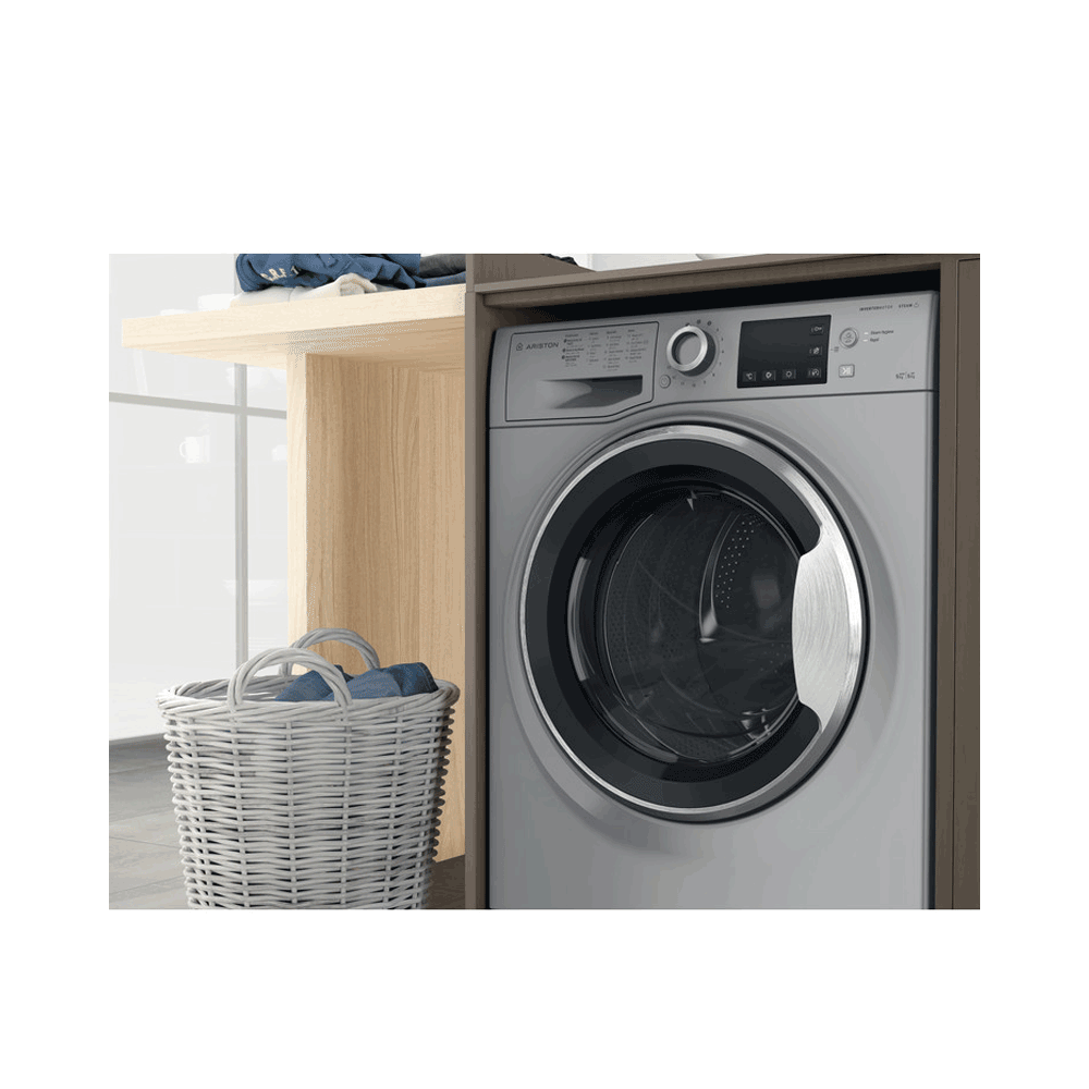 MACHINE LAVANTE SÈCHANTE ARISTON INVERTER (9KG /6KG) SILVER