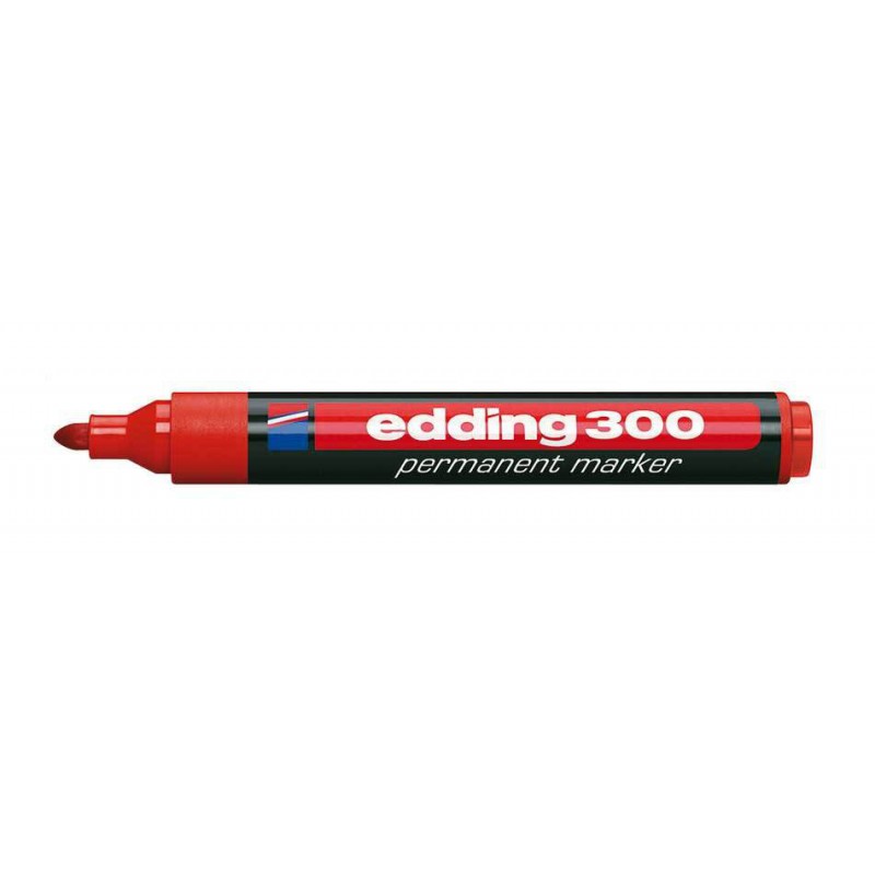 Marqueur permanent Edding 300 / Rouge